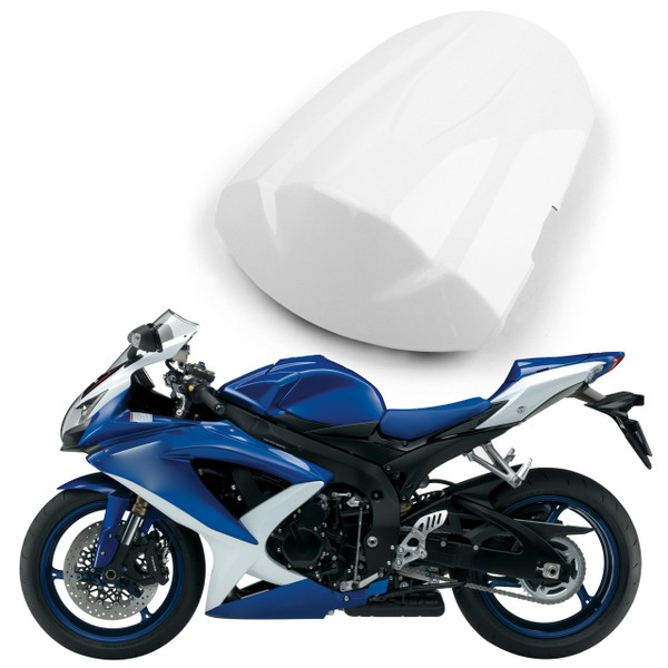Seat Cowl Rear Seat Cover Suzuki GSXR600 GSXR750 (2008-2009) K8 White Seat Cowl Rear Seat Cover Suzuki GSXR600 GSXR750 (2008-2009) K8 White