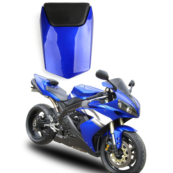 Seat Cowl Rear Passenger Pillion Seat Cover Yamaha R1 YZFR1 (2000-2001) Blue