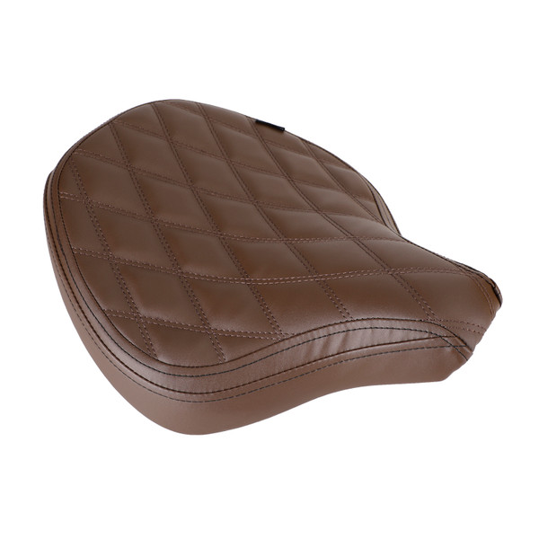 Front Raider Seat Driver Cushion Pu Diamond Brown For Tr Bobber 17-22 2020 2021 Front Raider Seat Driver Cushion Pu Diamond Brown For Tr Bobber 17-22 2020 2021