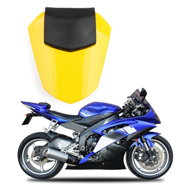 Seat Cowl Rear Cover for Yamaha YZF R6 (2008-2009-2010-2011-2012-2013-2014-2015-2016) Yellow Seat Cowl Rear Cover for Yamaha YZF R6 (2008-2009-2010-2011-2012-2013-2014-2015-2016) Yellow