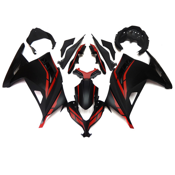 2013-2017 Kawasaki EX300/Ninja300 Injection Fairing Kit Bodywork Plastic ABS #116