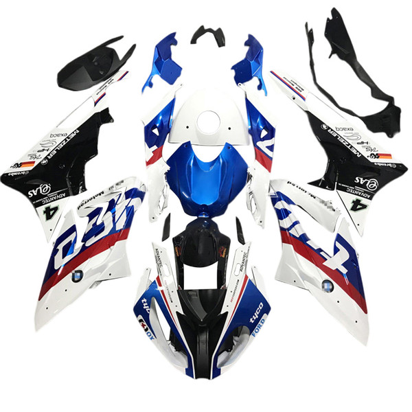 2017-2018 BMW S1000RR Injection Fairing Kit Bodywork Plastic ABS #118