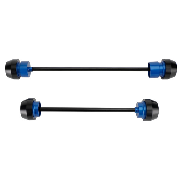 Front Rear Axle Fork Wheel Slider Cnc Blue Fits For Yamaha Yzf-R7 Yzf R7 21-23 Front Rear Axle Fork Wheel Slider Cnc Blue Fits For Yamaha Yzf-R7 Yzf R7 21-23
