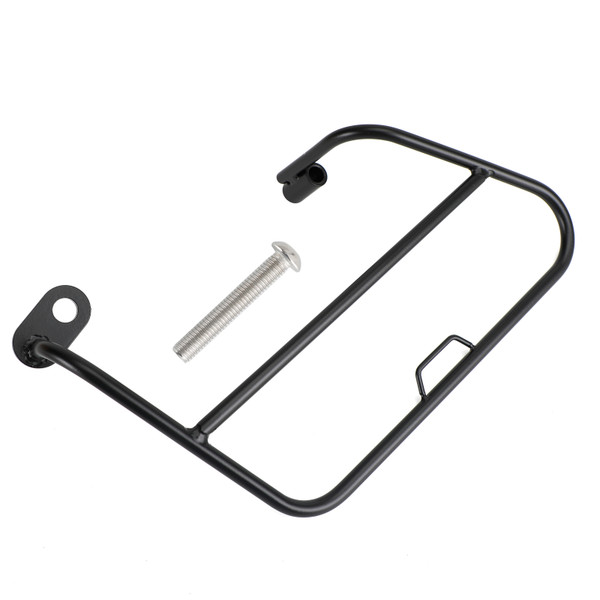 Luggage Rack Side Saddle Bag Mount Bracket Left For Honda Super Cub 125 18-22 Luggage Rack Side Saddle Bag Mount Bracket Left For Honda Super Cub 125 18-22