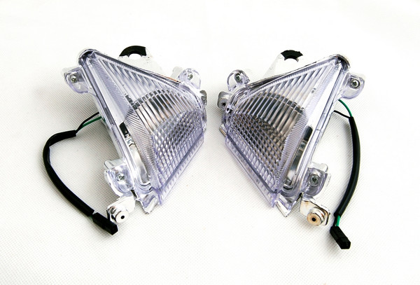 Front Turn Signals For Lens Kawasaki ZX10R 2004-2005 Clear Front Turn Signals For Lens Kawasaki ZX10R 2004-2005 Clear