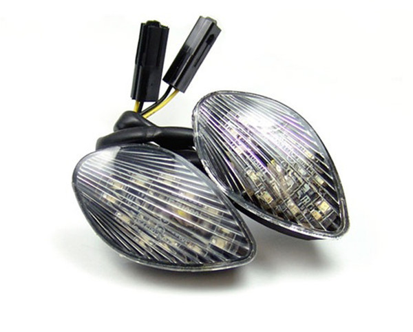 Clear Turn Signals For Honda CBR 1000 RR Flush Mount 2004-2005 Clear Turn Signals For Honda CBR 1000 RR Flush Mount 2004-2005