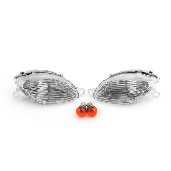 Clear Turn Signals For 1999-2007 Suzuki GSXR 1300 Hayabusa Clear Turn Signals For 1999-2007 Suzuki GSXR 1300 Hayabusa
