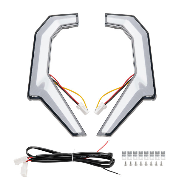 UTV Turn Signal Fang Accent Lights For Polaris RZR XP 4 1000/S 4 900 2014-2020 UTV Turn Signal Fang Accent Lights For Polaris RZR XP 4 1000/S 4 900 2014-2020