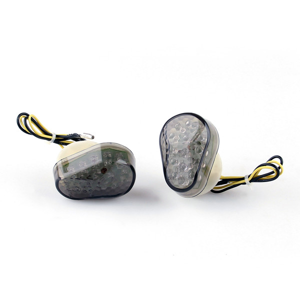 LED Turn Signals Kawasaki ZX6R 1998-2013 ZX10R 2004-2013 ZX 7R 9R 12R ZZR600 Smoke LED Turn Signals Kawasaki ZX6R 1998-2013 ZX10R 2004-2013 ZX 7R 9R 12R ZZR600 Smoke