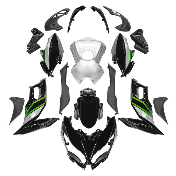 Injection ABS Plastic Bodywork Fairing Fit for Kawasaki VERSYS650 2015-2021 02#