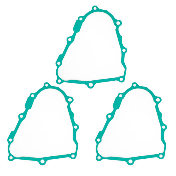 3x Left Side Stator Engine Cover Gasket 5TG-15451-00-00 For Yamaha YFZ450 04-13