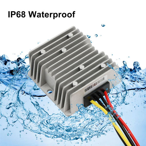 Waterproof DC/DC Converter Regulator 12V/24V Step Up to 48V 3A 144W Waterproof DC/DC Converter Regulator 12V/24V Step Up to 48V 3A 144W