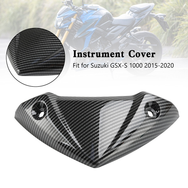 Carbon Headlight Instrument Cover Fairing For Suzuki GSX-S 1000 2015-2020 Carbon Headlight Instrument Cover Fairing For Suzuki GSX-S 1000 2015-2020