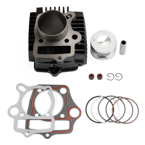 110cc Cylinder Kit For Italika FT110 XT110 AT110 - 52.4mm Piston pin 13mm 110cc Cylinder Kit For Italika FT110 XT110 AT110 - 52.4mm Piston pin 13mm