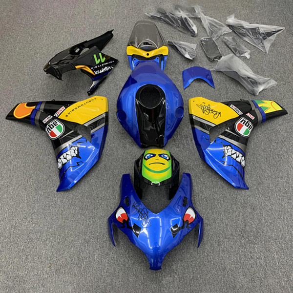 2008-2011 Honda CBR1000RR Injection Fairing Kit Bodywork Plastic ABS#203 2008-2011 Honda CBR1000RR Injection Fairing Kit Bodywork Plastic ABS#203