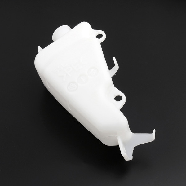 Radiator Coolant Overflow Tank Coolant Reserve Bottle Yamaha YZF-R6 (2003-2005), White Radiator Coolant Overflow Tank Coolant Reserve Bottle Yamaha YZF-R6 (2003-2005), White