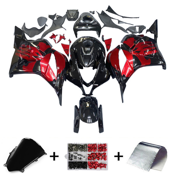 2009-2012 Honda CBR600RR F5 Injection Fairing Kit Bodywork Plastic ABS#184 2009-2012 Honda CBR600RR F5 Injection Fairing Kit Bodywork Plastic ABS#184