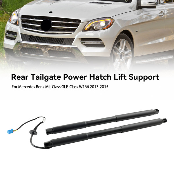 2PCS Rear Spindle Gas Strut Spring Auto Tailgate Boot Fit Mercedes ML Class 2PCS Rear Spindle Gas Strut Spring Auto Tailgate Boot Fit Mercedes ML Class