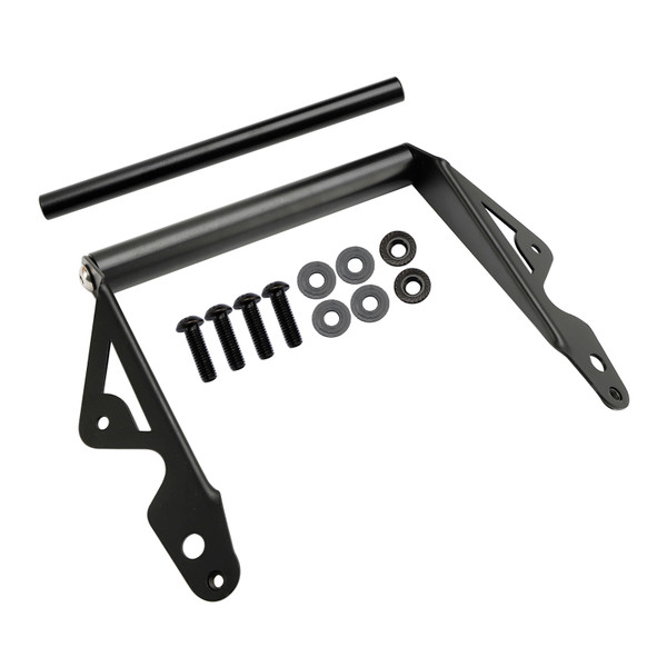 Phone Navigation Bracket Gps Extension Bracket Steel Black For Himalayan 22-23 Phone Navigation Bracket Gps Extension Bracket Steel Black For Himalayan 22-23