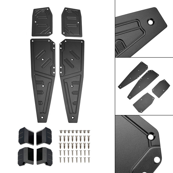 Footboard Foot Rest Pad Peg Pedal Plate For Aprilia SR GT200 SR GT125 2022-2023 BLK Footboard Foot Rest Pad Peg Pedal Plate For Aprilia SR GT200 SR GT125 2022-2023 BLK