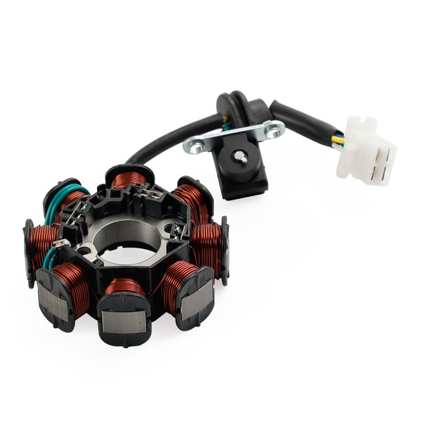 2007-2017 Honda Wave 125 XRM CFT 125 Road Sport RS 125 Magneto Generator Stator Fit 31120-KPY-711/A21/A31 Generic 2007-2017 Honda Wave 125 XRM CFT 125 Road Sport RS 125 Magneto Generator Stator Fit 31120-KPY-711/A21/A31 Generic