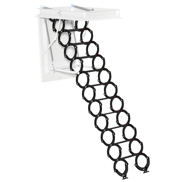 Upgraded 11 Steps 3m Loft Wall Folding Pulldown Attic Ceiling Ladder 39.4*27.6" Upgraded 11 Steps 3m Loft Wall Folding Pulldown Attic Ceiling Ladder 39.4*27.6"