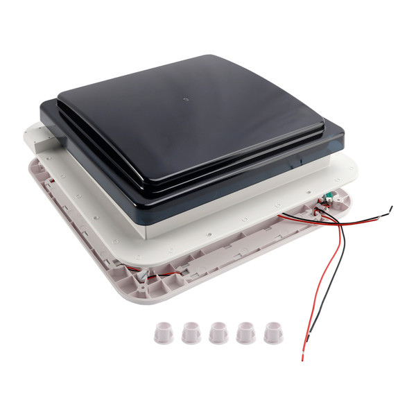 11" RV Caravan Roof Vent Forward and reverse motor RV Fan 12V Skylight W/ Light 11" RV Caravan Roof Vent Forward and reverse motor RV Fan 12V Skylight W/ Light