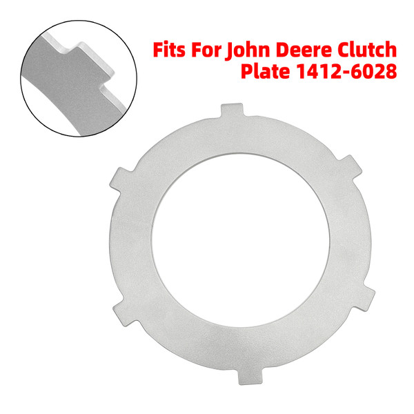 John Deere 2510 2520 3020 360D Skidder Clutch Plate 1412-6028 Generic John Deere 2510 2520 3020 360D Skidder Clutch Plate 1412-6028 Generic