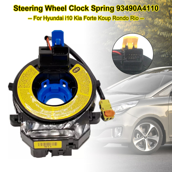 2011-2019 Kia Forte Koup Rondo Rio Steering Wheel Clock Spring 93490A4110 Generic 2011-2019 Kia Forte Koup Rondo Rio Steering Wheel Clock Spring 93490A4110 Generic