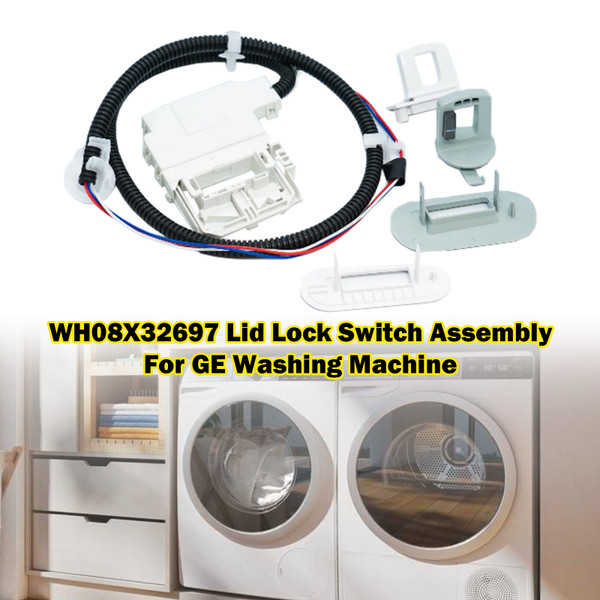 WH08X32697 Lid Lock Switch Assembly For GE Washing Machine WH08X32697 Lid Lock Switch Assembly For GE Washing Machine