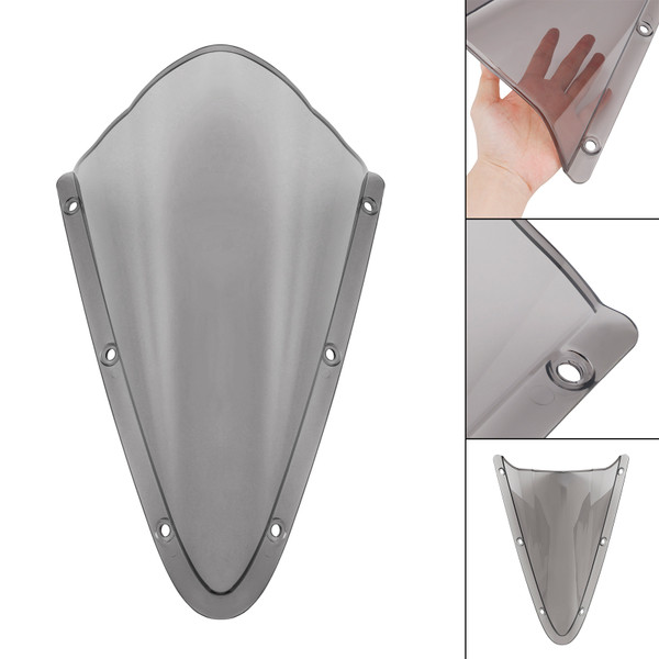 2014-2018 YAMAHA R126 ABS Motorcycle Windshield WindScreen Gray Generic 2014-2018 YAMAHA R126 ABS Motorcycle Windshield WindScreen Gray Generic