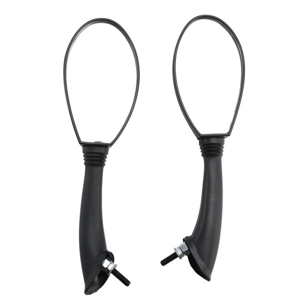 2002-2014 Derbi Boulevard 50 100 150 Rearview Mirrors Left and Right M8x1.25 Black CM027004 CM027005 581555 581554 Generic
