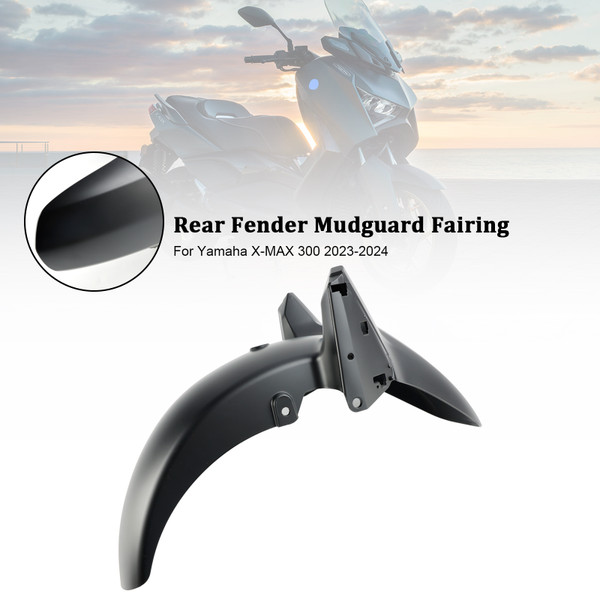 2023-2024 Yamaha X-MAX 300 Front Fender Mudguard Fairing Matte Black Generic 2023-2024 Yamaha X-MAX 300 Front Fender Mudguard Fairing Matte Black Generic