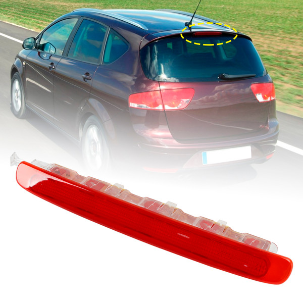 2009-2015 Seat Altea facelift High Level Brake LED Light Rear Third Stop Lamp 5P8945097 Generic