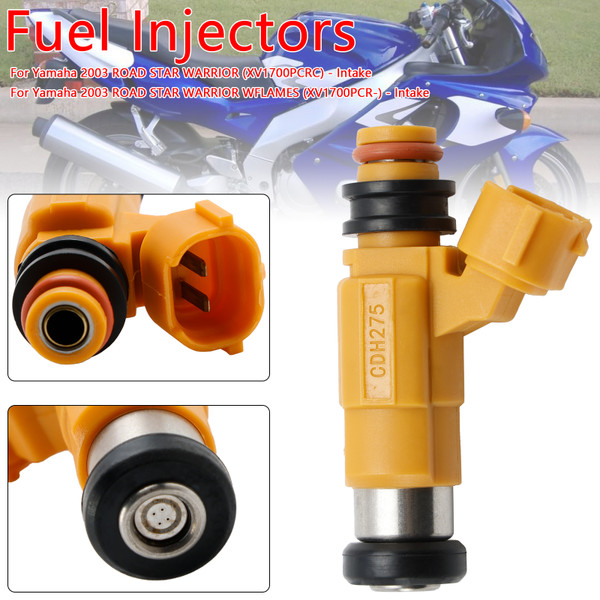 1999-2009 Yamaha FJR1300 Road Star Warrior XV1700 Fuel Injectors 5FL-13761-00-00 Generic 1999-2009 Yamaha FJR1300 Road Star Warrior XV1700 Fuel Injectors 5FL-13761-00-00 Generic