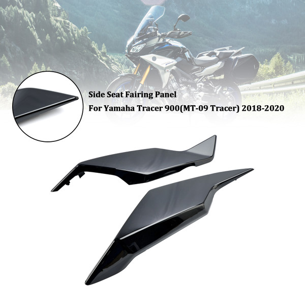 2018-2020 Yamaha Tracer 900 MT-09 Tracer GT Rear Tail Side Seat Fairing Panel Black Generic 2018-2020 Yamaha Tracer 900 MT-09 Tracer GT Rear Tail Side Seat Fairing Panel Black Generic