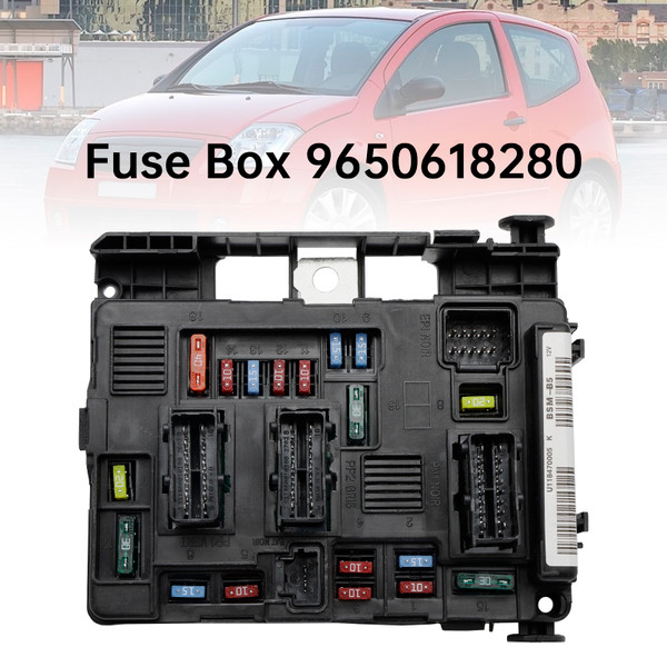 Fuse Box Module 9650618280 For Citroen C2 C3 I II C3 Picasso Peugeot 1007 207