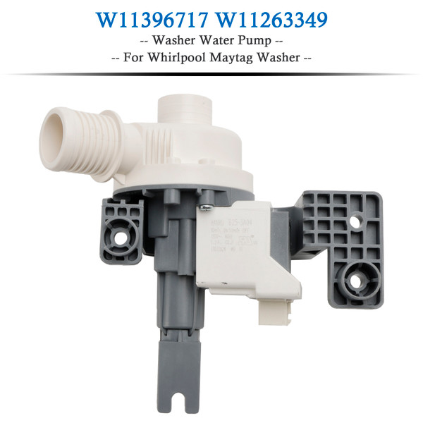 W11396717 W11263349 Washer Water Pump for Maytag Washer