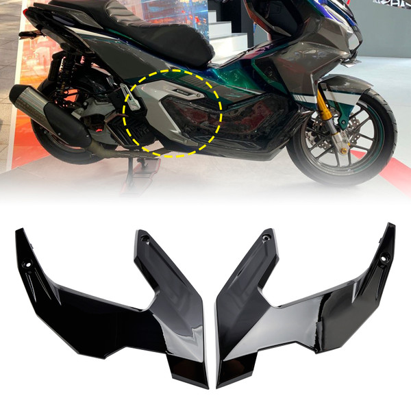 2023-2024 Honda ADV 160 Frame Side Cover Guard Fairing Black Generic