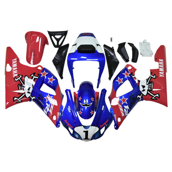 1998-1999 Yamaha YZF 1000 R1 Injection Fairing Kit Bodywork Plastic ABS #132 1998-1999 Yamaha YZF 1000 R1 Injection Fairing Kit Bodywork Plastic ABS #132