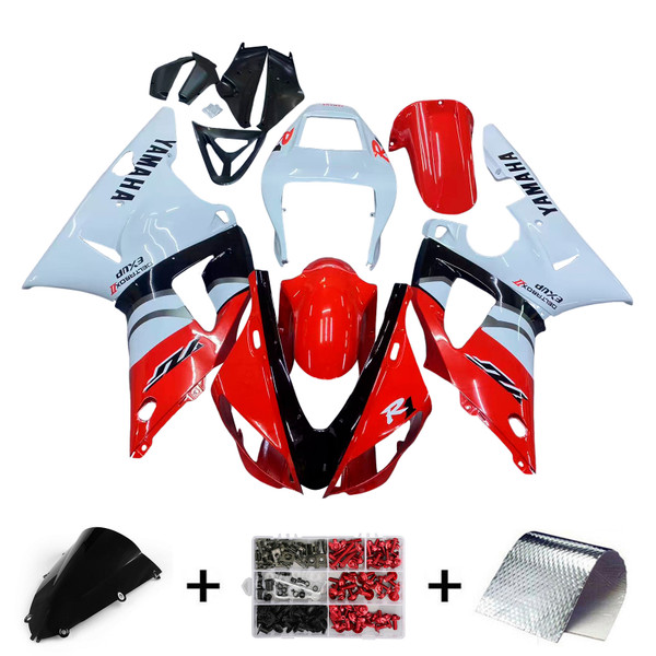 1998-1999 Yamaha YZF 1000 R1 Injection Fairing Kit Bodywork Plastic ABS #138 1998-1999 Yamaha YZF 1000 R1 Injection Fairing Kit Bodywork Plastic ABS #138