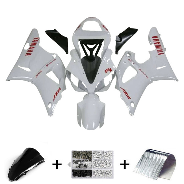 2000-2001 Yamaha YZF 1000 R1 Injection Fairing Kit Bodywork Plastic ABS Amotopart Fairing 2000-2001 Yamaha YZF 1000 R1 Injection Fairing Kit Bodywork Plastic ABS Amotopart Fairing