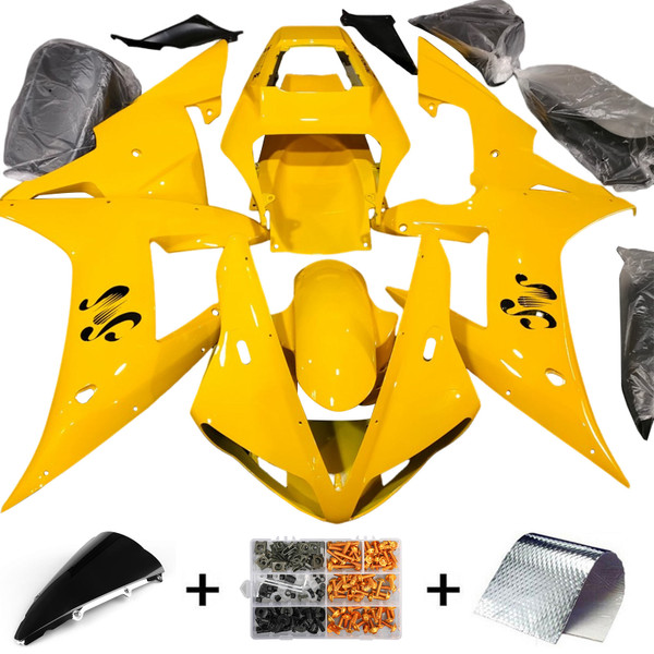 2002-2003 Yamaha YZF 1000 R1 Injection Fairing Kit Bodywork Plastic ABS Amotopart Fairing 2002-2003 Yamaha YZF 1000 R1 Injection Fairing Kit Bodywork Plastic ABS Amotopart Fairing