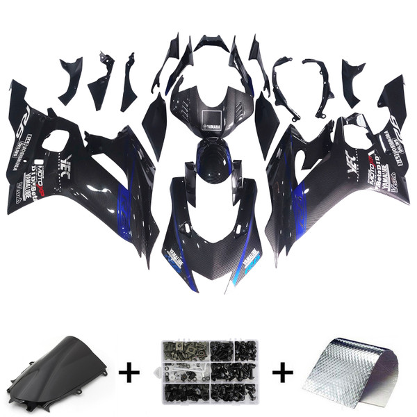 2017-2023 Yamaha YZF-R6 Injection Fairing Kit Bodywork Plastic ABS Amotopart Fairing #153 2017-2023 Yamaha YZF-R6 Injection Fairing Kit Bodywork Plastic ABS Amotopart Fairing #153