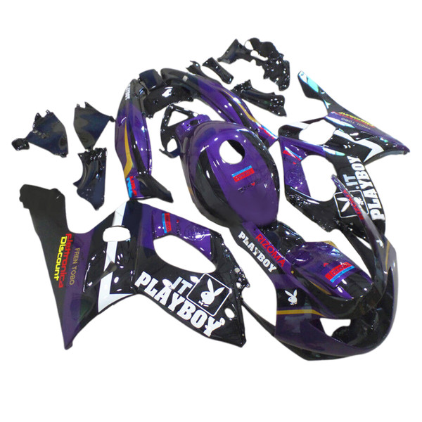 1996-2007 Yamaha YZF 600R Thundercat Injection Fairing Kit Bodywork Plastic ABS Amotopart Fairing  #154 1996-2007 Yamaha YZF 600R Thundercat Injection Fairing Kit Bodywork Plastic ABS Amotopart Fairing  #154