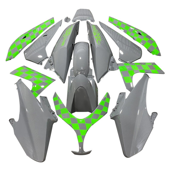 2008-2012 Yamaha T-Max XP500 Injection Fairing Kit Bodywork Plastic ABS Amotopart Fairing #129