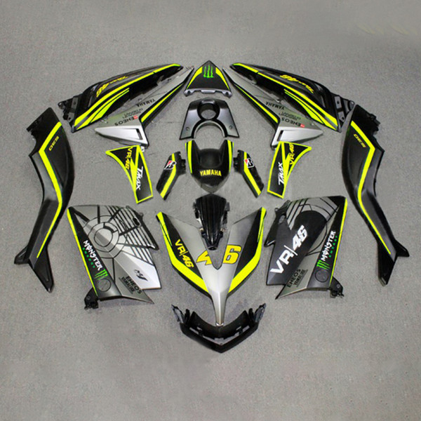 2015-2016 Yamaha T-Max TMAX530 Injection Fairing Kit Bodywork ABS Amotopart Fairing #121 2015-2016 Yamaha T-Max TMAX530 Injection Fairing Kit Bodywork ABS Amotopart Fairing #121