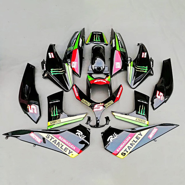 2019-2021 Yamaha TMAX560 Injection Fairing Kit Bodywork Plastic ABS Amotopart Fairing #107