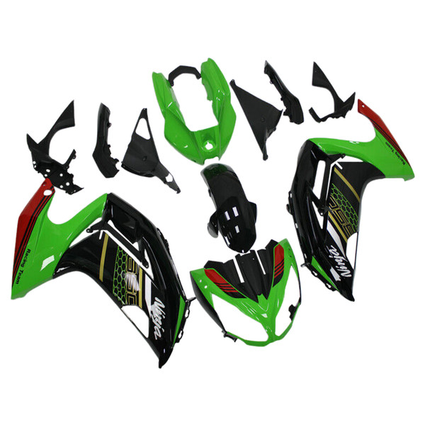 2012-2016 Kawasaki ER-6F Ninja650 Injection Fairing Kit Bodywork Plastic ABS Amotopart Fairing #133