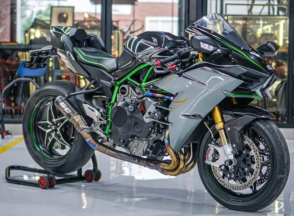 2015-2022 Kawasaki Ninja H2 Injection Fairing Kit Bodywork ABS Amotopart Fairing #106